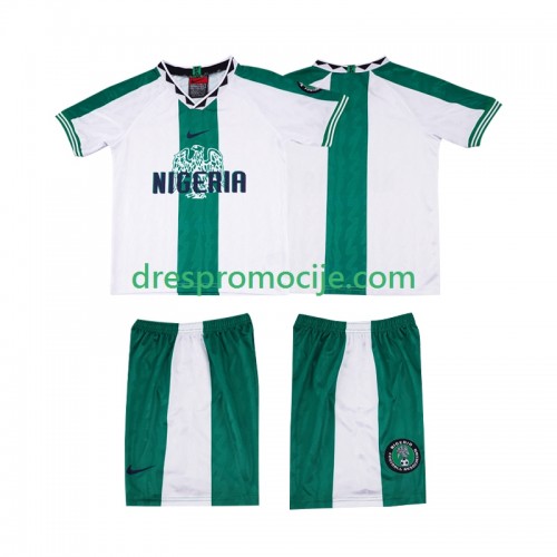 Nigerija Dres Retro Dječji Gostujući 1996 Kratkih Rukava Nigerija Dres Retro Dječji Gostujući 1996 Kratkih Rukava